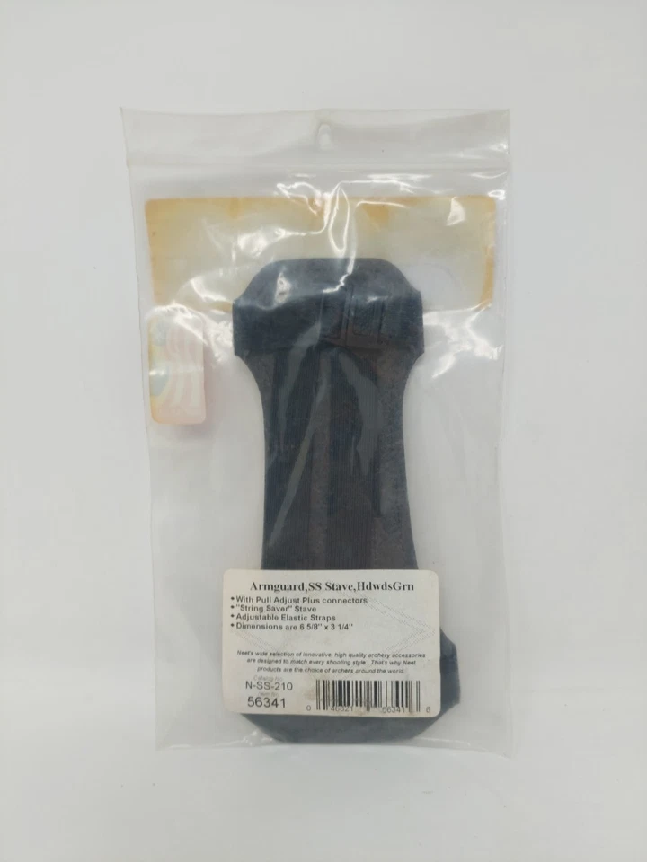 Neet Archery Products String Saver Stave Arm Guard: Hardwoods Camo Nylon 56341 - Image 4 of 4