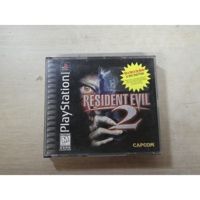 Resident Evil 2 PS1 PlayStation 1 1998 Capcom 2-Disc Set SLUS-00421 NTSC U/C