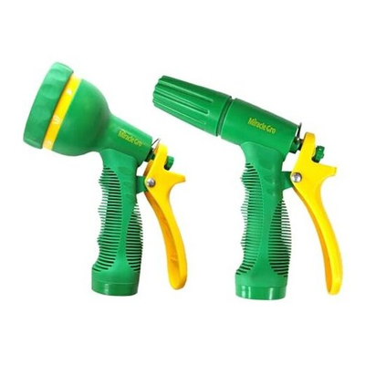 #ad #ad Miracle Gro Garden Hose Nozzle 2 Straight Spray amp; Adjustable Hose Nozzle Set $17.75