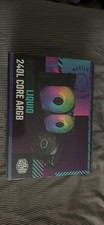 Cooler Master MasterLiquid 240L Core ARGB Liquid CPU Cooler, 120mm, Universal