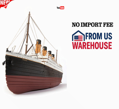Occre 1/300 Scale RMS Titanic Model Kit, LENGTH: 35.3  (896mm), HEIGHT: 9.5 