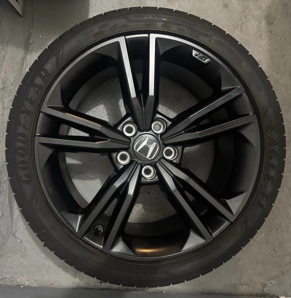 OEM 2025 HONDA CIVIC SI WHEELS 4 Tires 4 Wheels 5x114 18INCH - Image 4 of 4