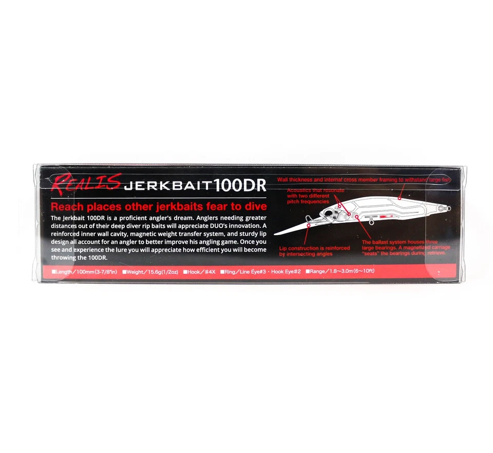 Duo Realis Jerkbait 100 DR Tief Tauchen Suspendieren K�der ACC3162 (6459) - Bild 2 von 4