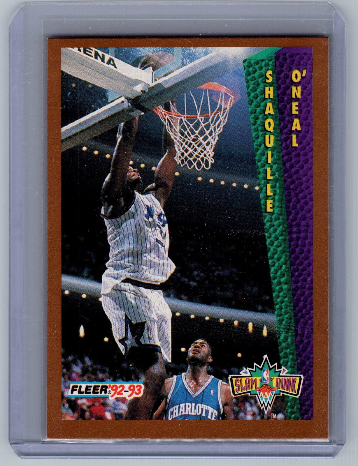 #298 Shaquille O'Neal 1992-93 Fleer Orlando Magic