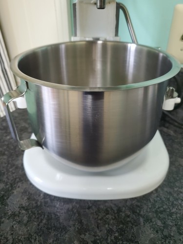 Hobart N50, 5 Qt. Mixer Bowl 00-295576, BOWL-SST005, Stainless Steel NSF - EUC