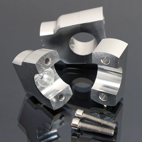 Motorcycle 1" Inch Handlebar Risers Fit For Harley Dyna Sportster Softail Chrome - Picture 7 of 12