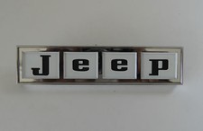 Jeepster Jeep Commando Jeep Tailgate Emblem Black Letters New
