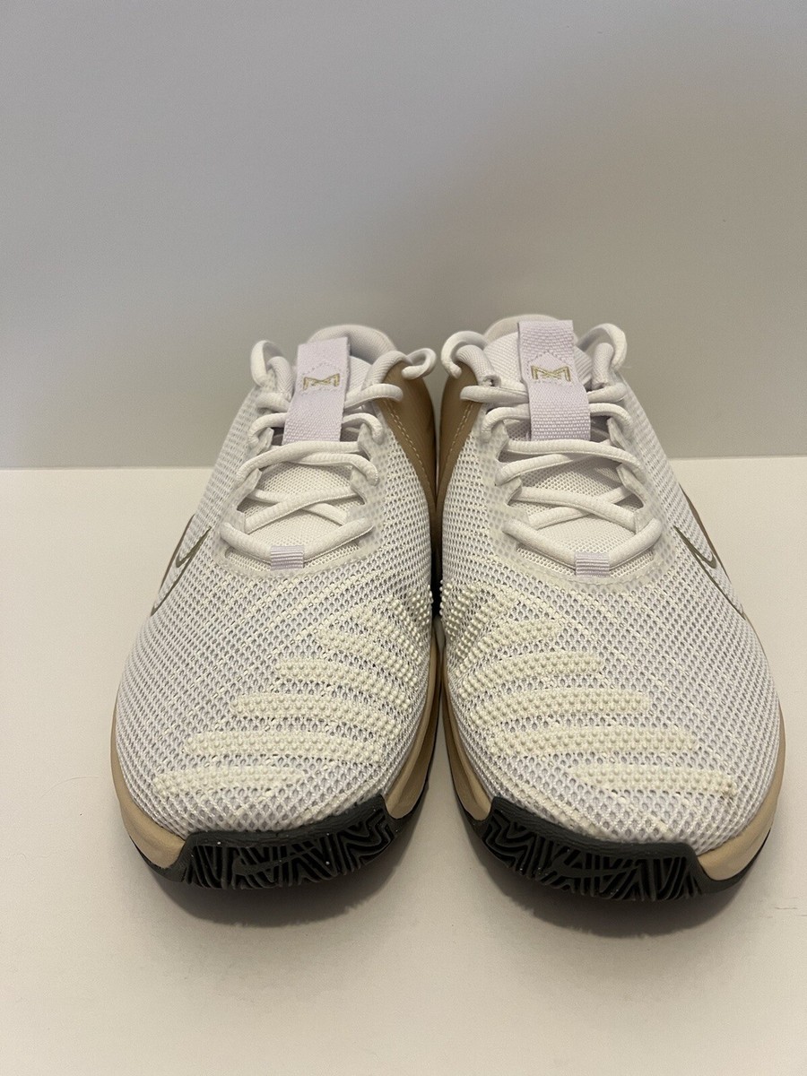 Nike W Metcon 9 White Gold Sanddrift Training Shoes DZ2537