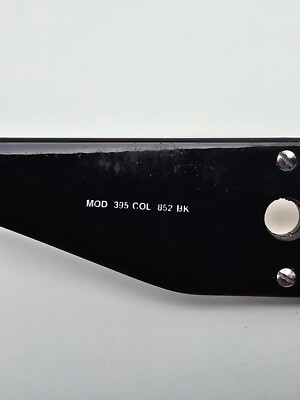 Versace Mod. 395 Col. 852 Black Frame Grey Lens Sunglasses  display picture 2