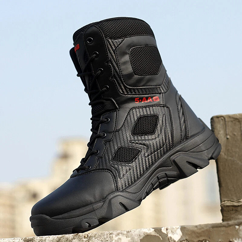 High top shop tactical boots