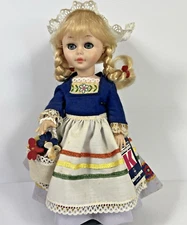Kehagias Vintage Dutch Girl Doll 1970s Blonde Greece Sleepy Eyes Complete