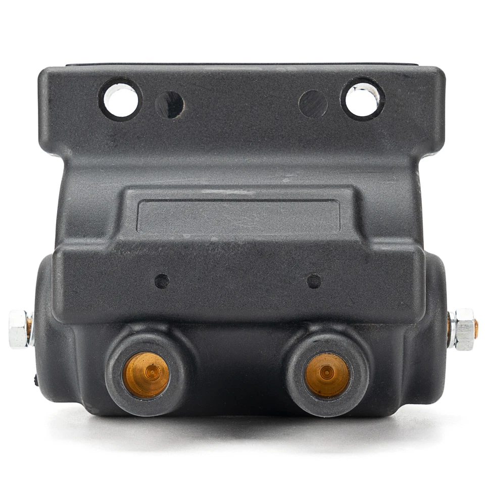 Black Dual Fire Twin Power Ignition Coil Fit For Harley Sportster Repl 31609-65A - Image 2 of 4