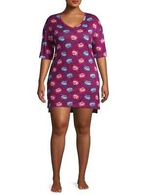 NEW! NWT WOMEN'S SMALL/MEDIUM COZY CAMPER RV NIGHTGOWN BY SECRET TREASURES 