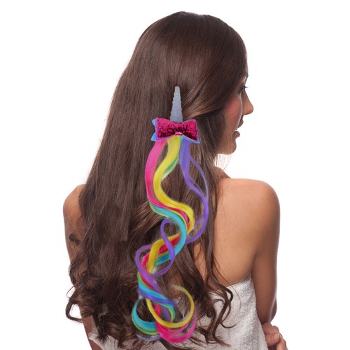 2 Pcs Festival Halloween Hair Weave Colored Curly Wigs Girls - 第 3/11 張圖片