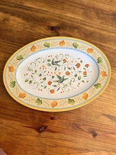 Lenox American RUSTICA DESIGN Platters NEW 14” Length