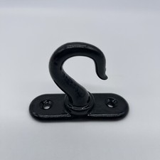 Ceiling Hook Chandalier Hook Heavy Duty Steel, Black 2 Hole New