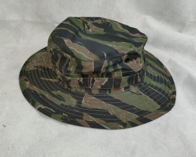 VIETNAM TIGER STRIPE CAMO CAMOUFLAGE JUNGLE BOONIE BUSH HAT CAP