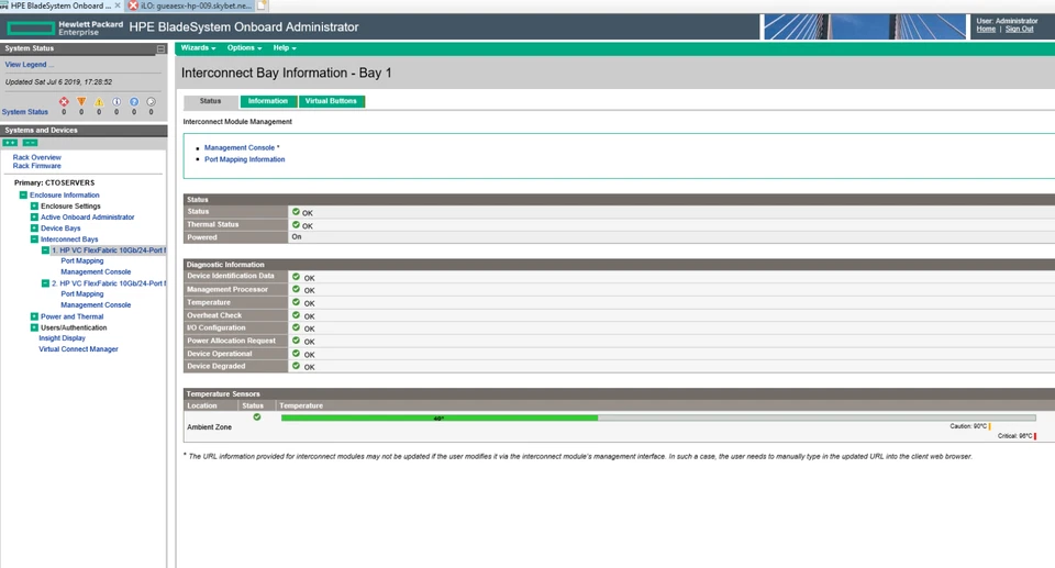HP C7000 G3 Platinum BladeSystem 32x E5-4650v2 320 CPU Cores 2.0TB RAM Rendering - Image 3 of 4