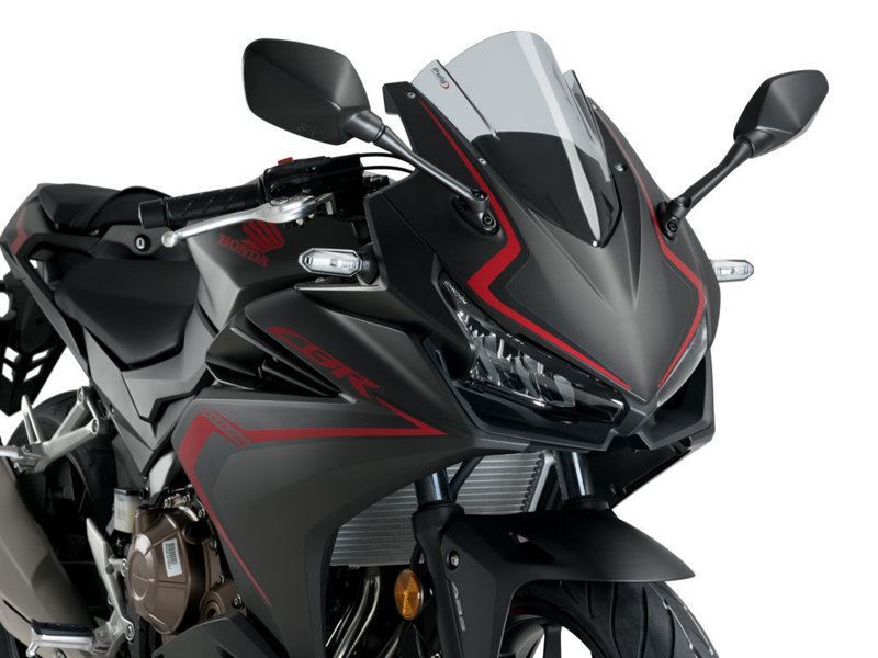 Puig Light Smoke Z-Racing Screen Honda CBR500 R 2019-2025