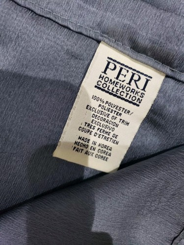 Peri Homeworks Collection Rectangular Scarf Curtain 42×216 Chiffonade Gray - Picture 5 of 11