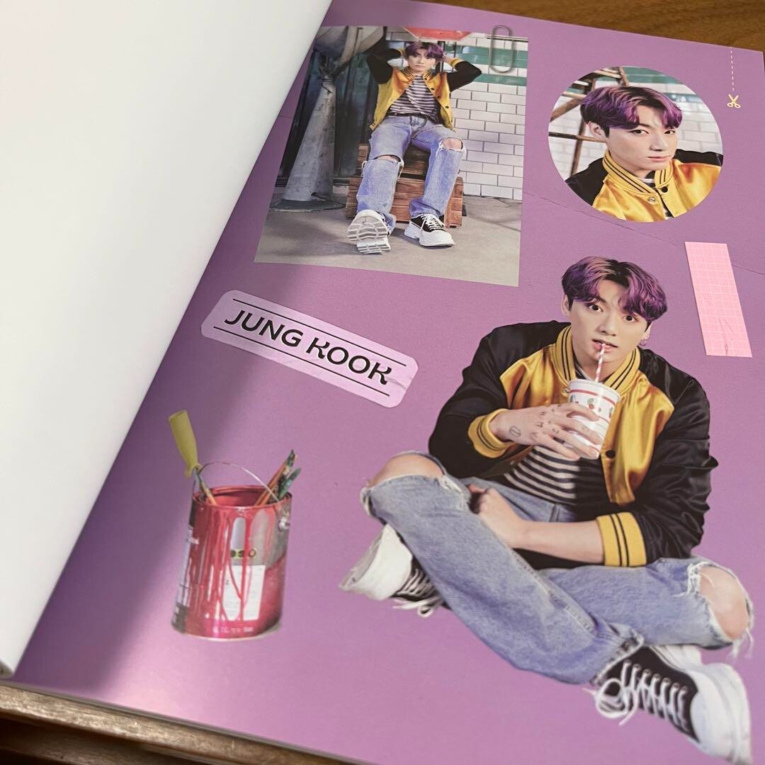 BTS OFFICIAL DECO KIT Book Sticker K-pop PDZV-1206