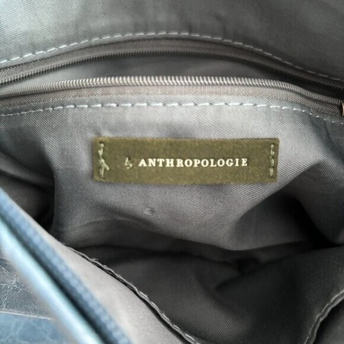 Anthropologie Lucie Faux Leather Crossbody Bag in Teal - Picture 10 of 11