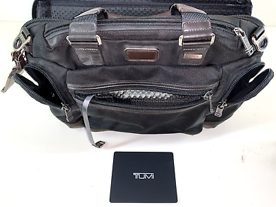TUMI Alpha Bravo Brooks Slim Briefcase Business Shoulder Bag TUMI Alpha Bravo Brooks Slim Briefcase Business Shoulder Bag