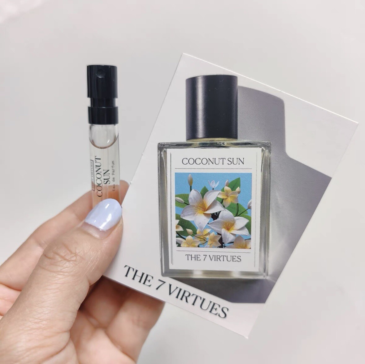 The 7 Virtues COCONUT SUN Eau de Parfum Sample Spray 1.7mL / 0.06