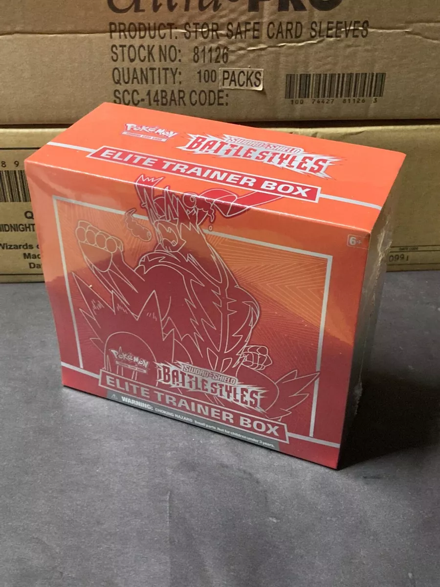 Pokemon TCG: Sword & Shield - Battle Styles Elite Trainer Box - Red