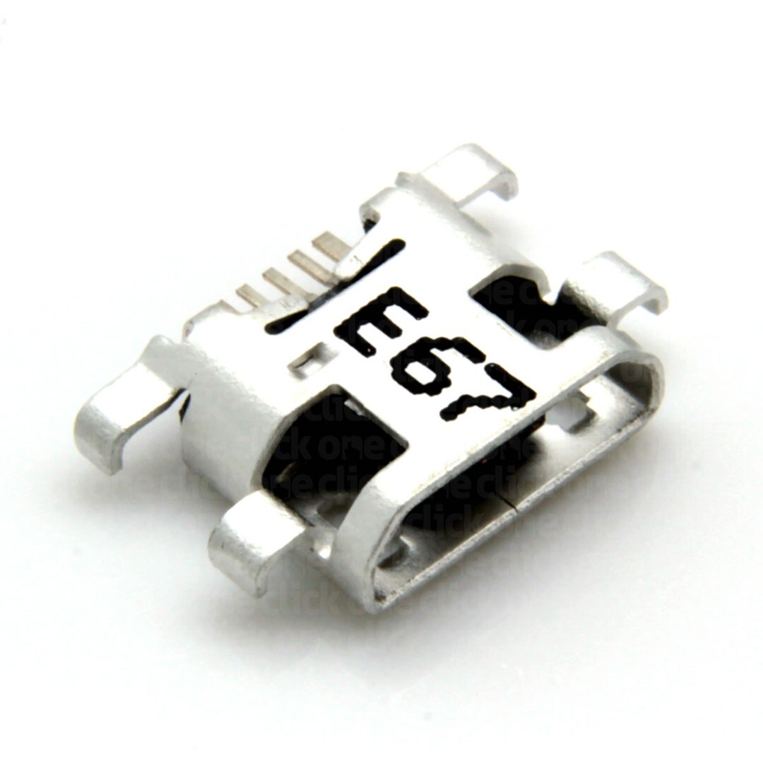 2 PEZZI CONNETTORE RICARICA PORTA Jack Micro USB Dock Per