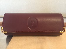  1 Cartier Must De Vintage Sully Sunglasses Leather Case, Cloth, Box - NOS Rare