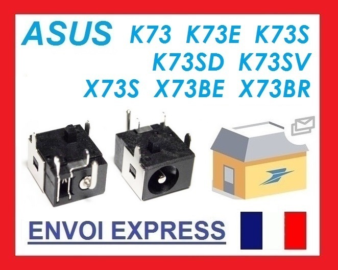 Connecteur D'alimentation DC Jack Pour Asus X73 Série - KINPOWER DCAS053 Neuf