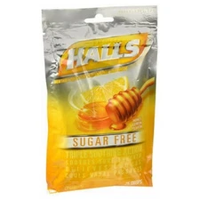 Mentho-Lyptus Cough Drops Sugar Free 25 Lozenges By Halls