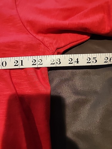 Marc Ecko Red Polo Short Sleeve Shirt Light Weight Men's Size LARGE - Imagen 6 de 8