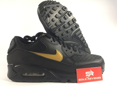 black and gold nike sneakers