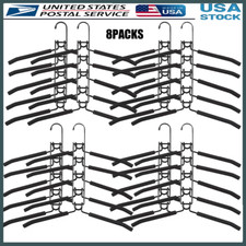 8 Pcs Multi Layer Clothes Hangers 5 in 1 Sweater Shirt Hanger for Shirts Space