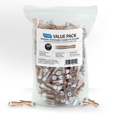 TarGard Original Cigarette Filter - Amber Color - 300 Count Bulk Bag