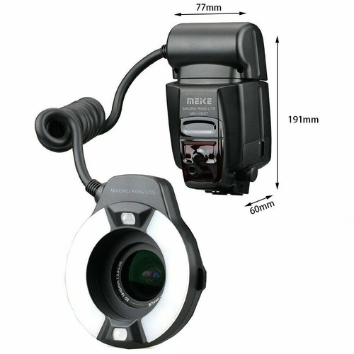 Meike MK-14EXT Macro Ring Light Flash for Nikon D5600 D5200 D5100 D5000 D3200 - Picture 16 of 21