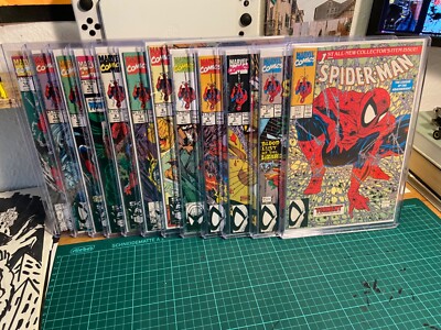Spider-Man 1990 Comics Mcfarlane 1-12 complete Torment Saga, Perceptions Saga