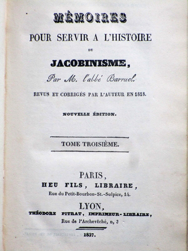 L'histoire du Jacobinisme - L'Ordre des Illuminés de Bavière Weishaupt - Imagen 2 de 12