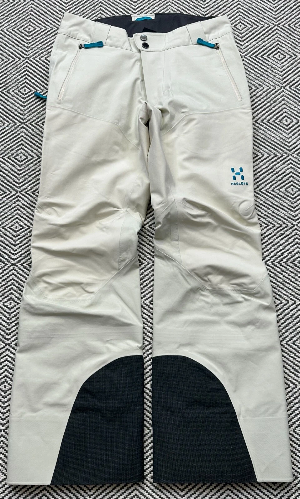 HAGLOFS COULOIR IV Q PANT 3L GORETEX SOFT SHELL STRETCH WOMENS SIZE S £500RRP