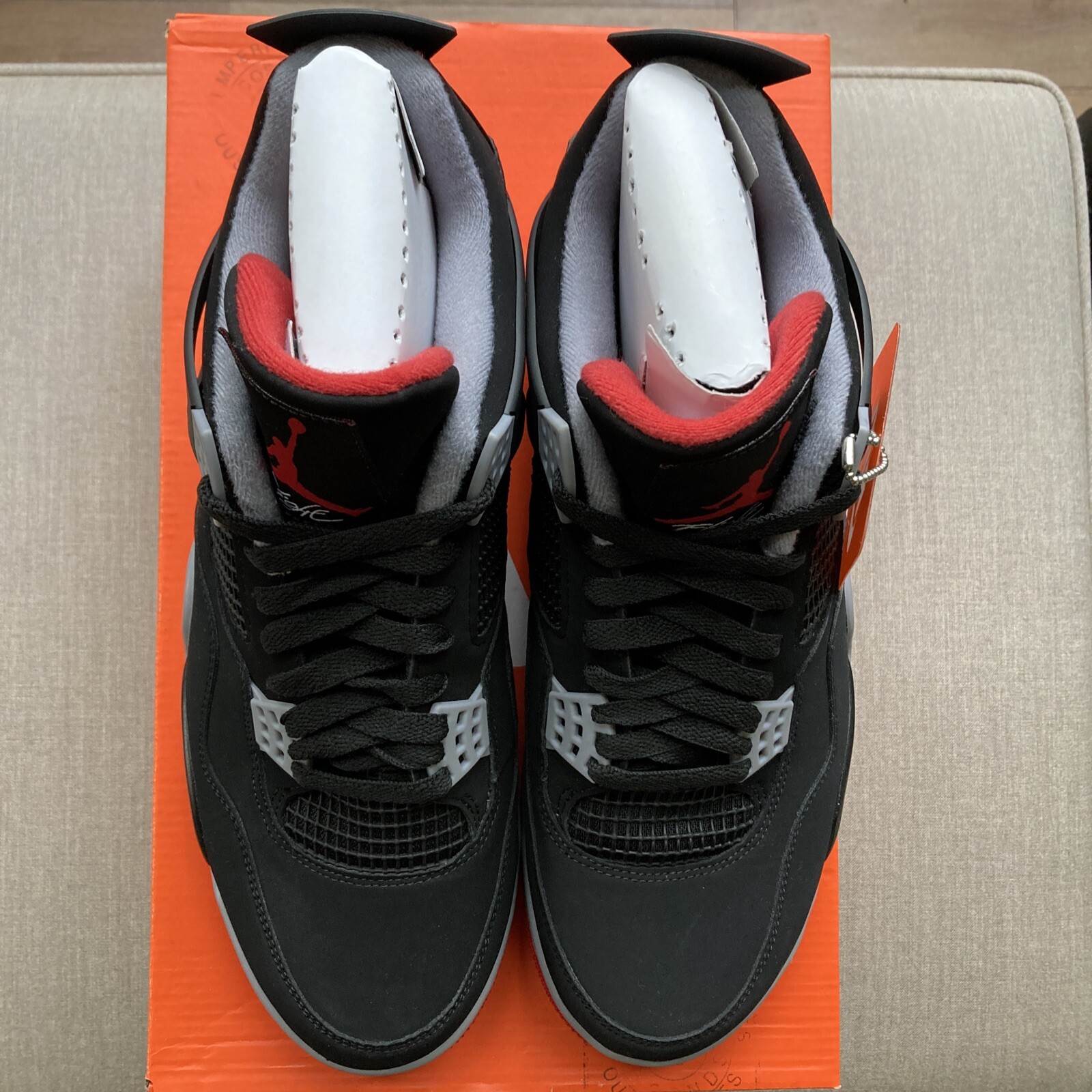 bred 4s size 12