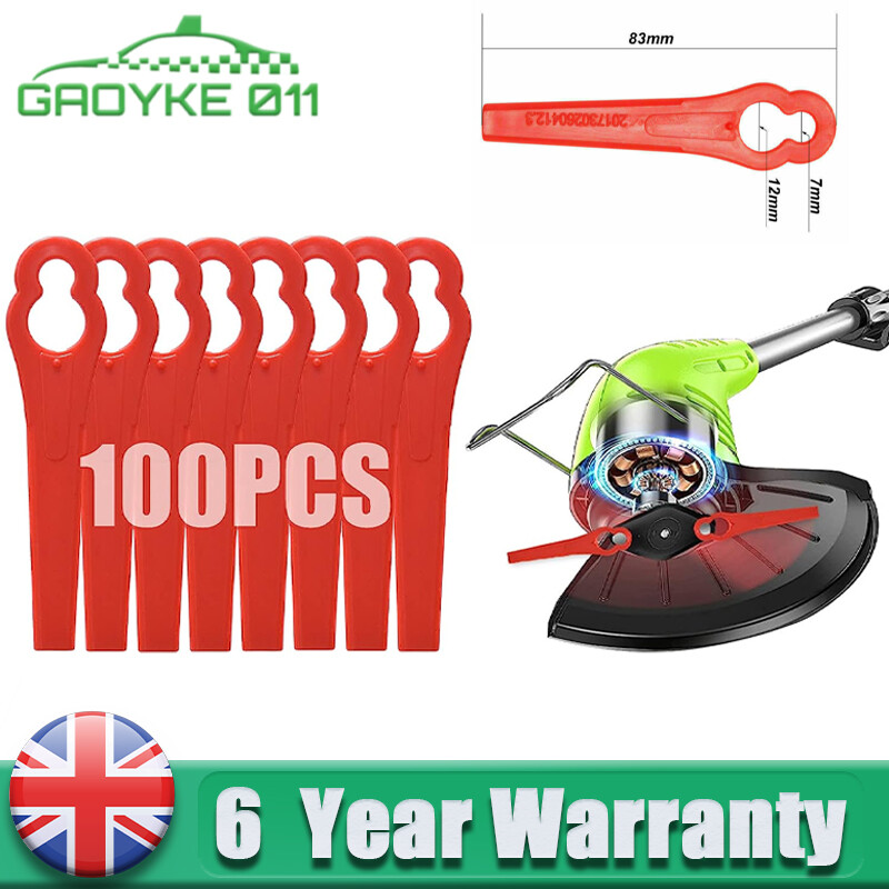 Plastic Grass Trimmer Blades Cordless Blades Lawn For Einhell Grass