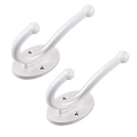Generic Wall Hanger Hook For Hat Coat Clothes Towel Robe Bath (white) White on sale Generic Wall Hanger Hook For Hat Coat Clothes Towel Robe Bath (white) White on sale