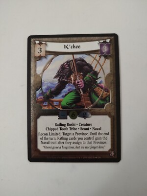 K'chee Foil - Rise of the Shogun - Legend of the Five Rings L5R CCG NM