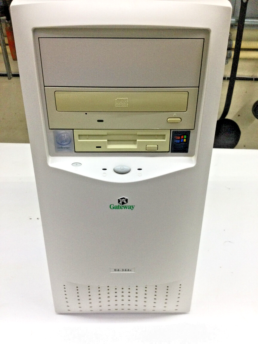 Older Gateway Computers Gateway EV700B 17" VGA Vintage CRT Retro