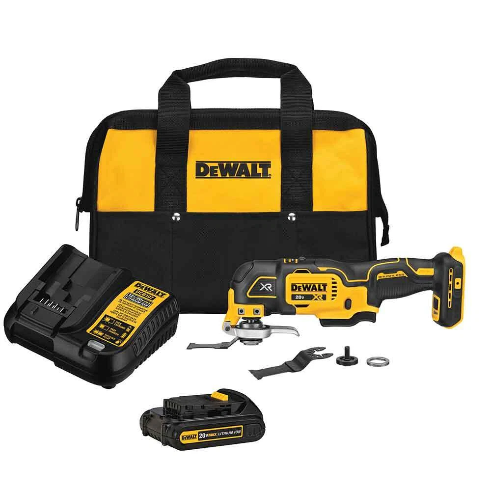 DeWALT DCS356C1 20V MAX XR 3 Speed Cordless Oscillating Multi Tool