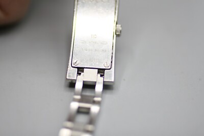 グッチ 110 ステンレススチールウォッチ N MINT GUCCI 110 Watch SS Quartz Analog Display Women s