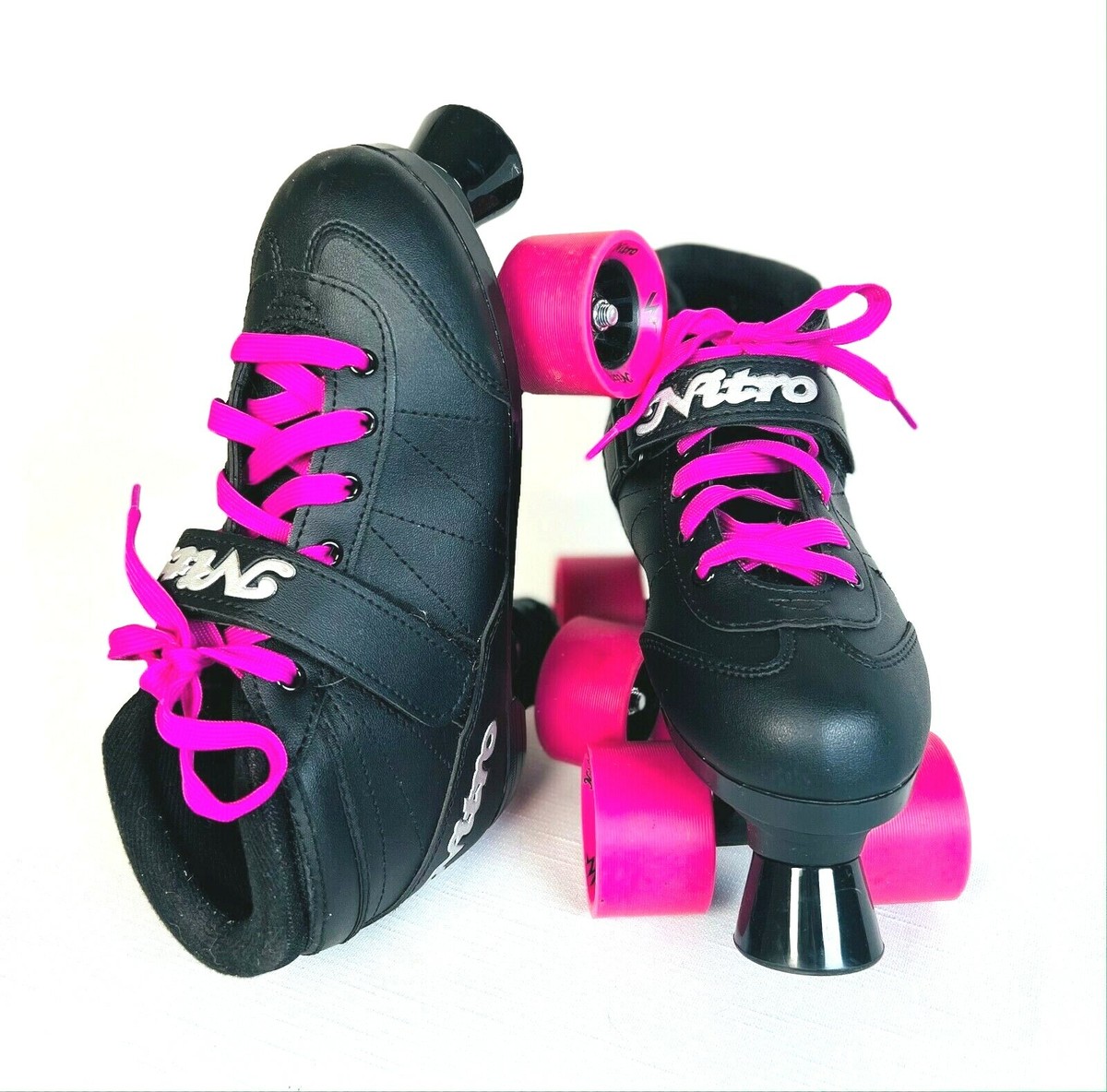 Epic Super Nitro Black Speed Skates Package...