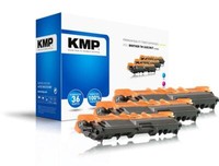 Kmp Multipack B-T49CMY Cyan, Magenta, Gelb Tonerkartusche Ersetzt Brother TN-245